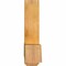 Ekena Millwork Eugene Rough Sawn Timber Gable Bracket, Western Red Cedar, 96"W x 24"H x 6"D x 6"F, 6/12 Pitch GBW096X24X0606EUG00RWR - alternate 5